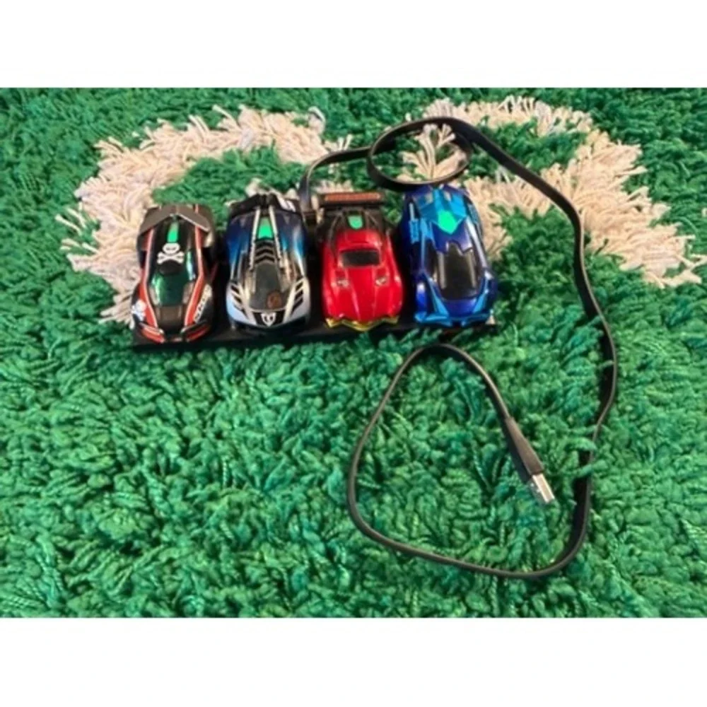 Anki Overdrive Starter Kit Kids OS Black Good Robotic Racing Set 4 Cars